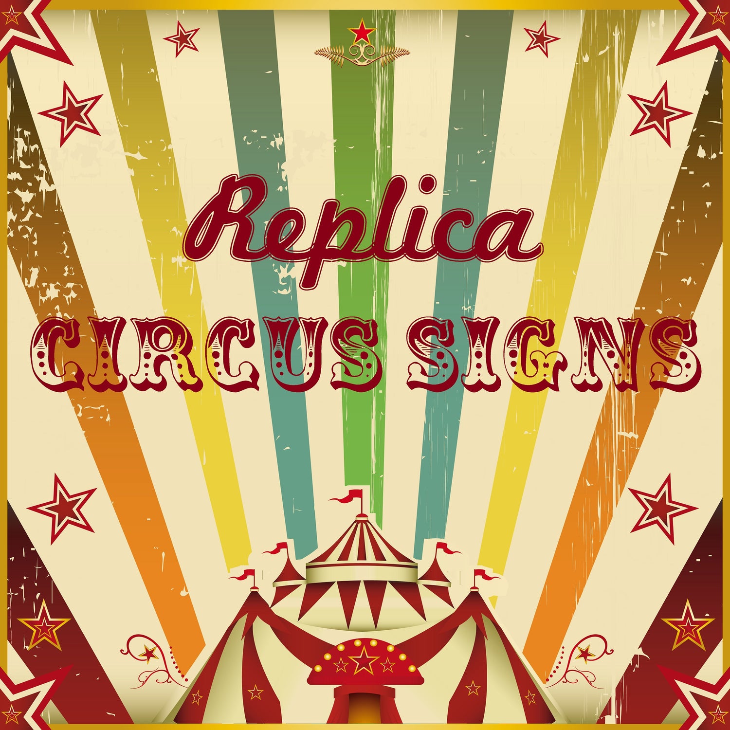 Replica Circus Signs
